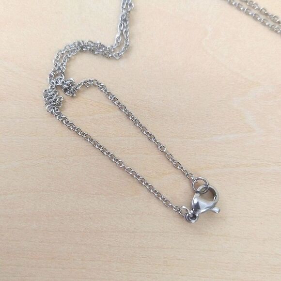 Necklace and Ring set in stainless steel - Picture 7 of 12